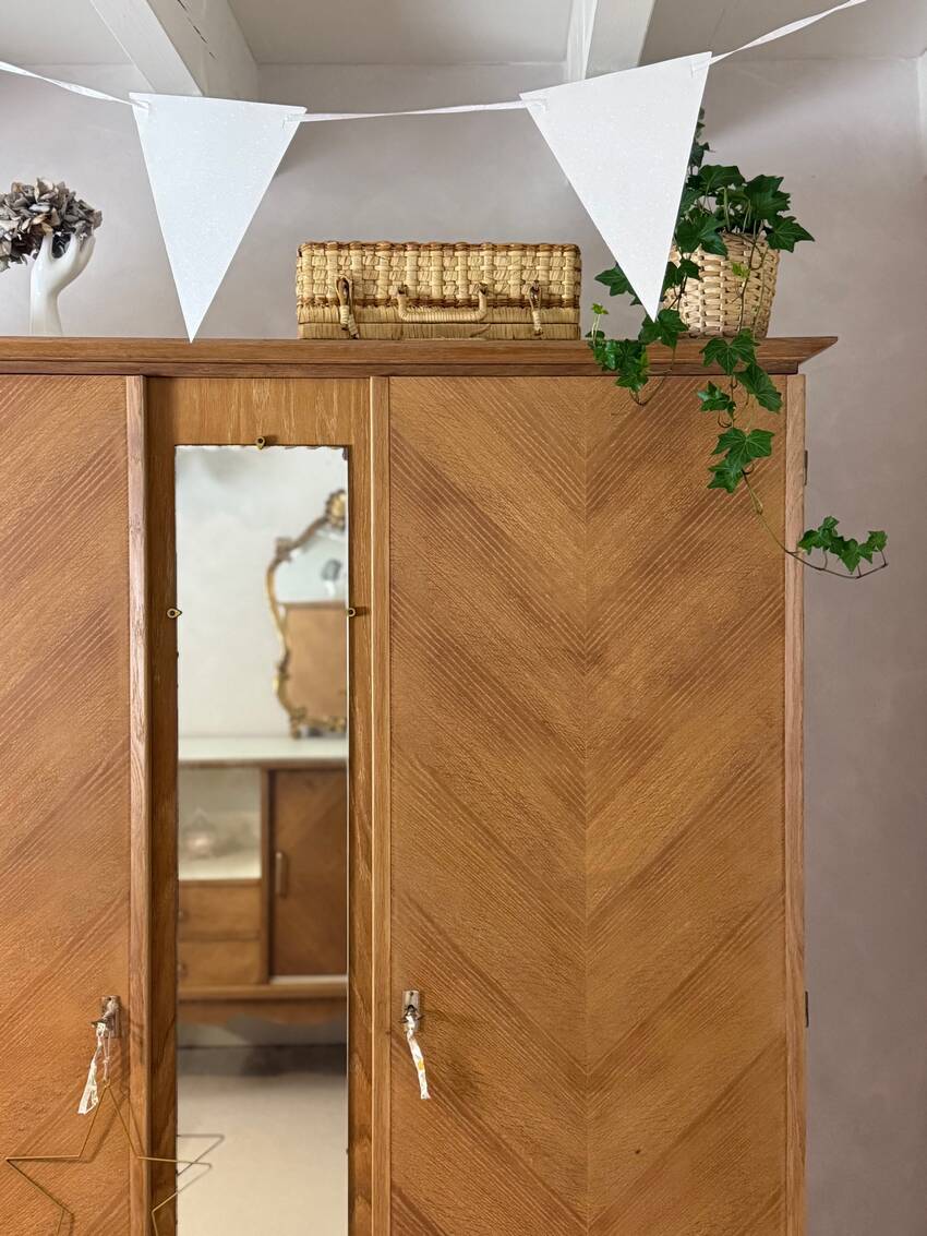 Restored vintage wardrobe