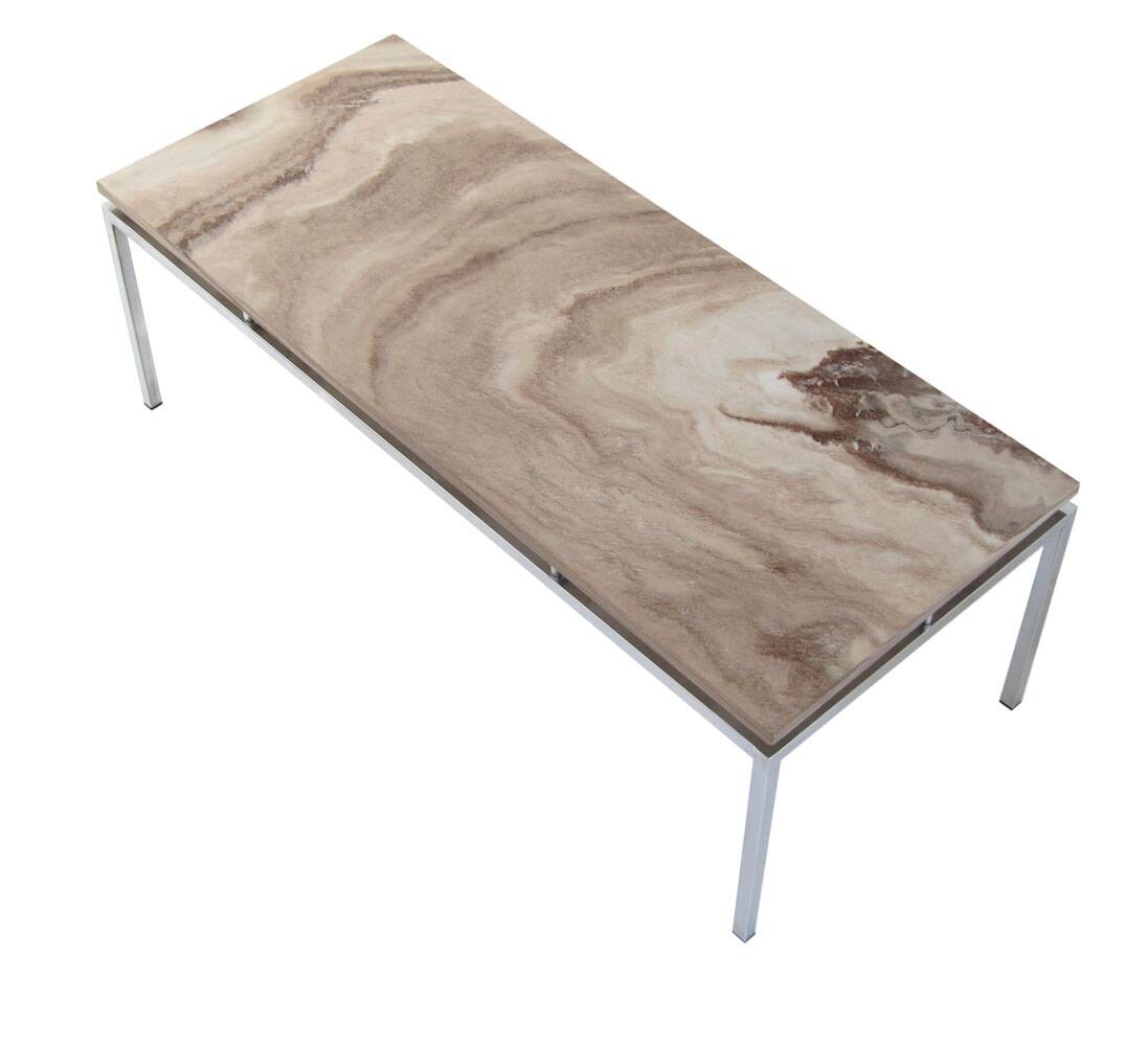 Table basse en marbre de Stiemsma, années 1960