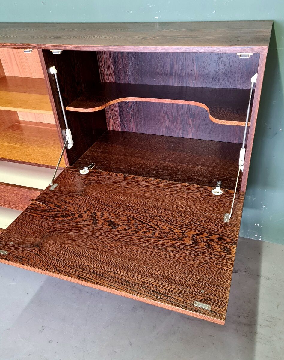 Buffet vintage design wengé bar meubles