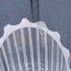 Set of 3 Daum crystal vases model Cythère from the 80s