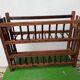 Wooden wall shelf