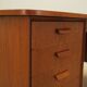 Teak desk, Danish design, 1970s, designer: H.P. Hansen, manufacturer: Rande