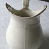 Old toilet bro in white earthenware