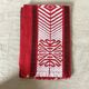 Serviettes vintage en coton