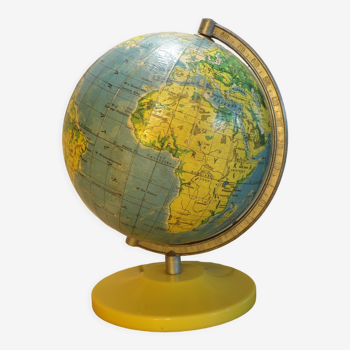 Globe terrestre vintage en polonais