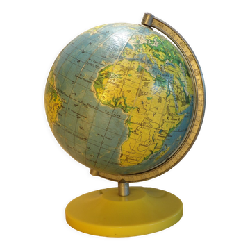 Globe terrestre vintage en polonais