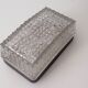 Rectangular brutalist outdoor wall lamp, 1960-1970