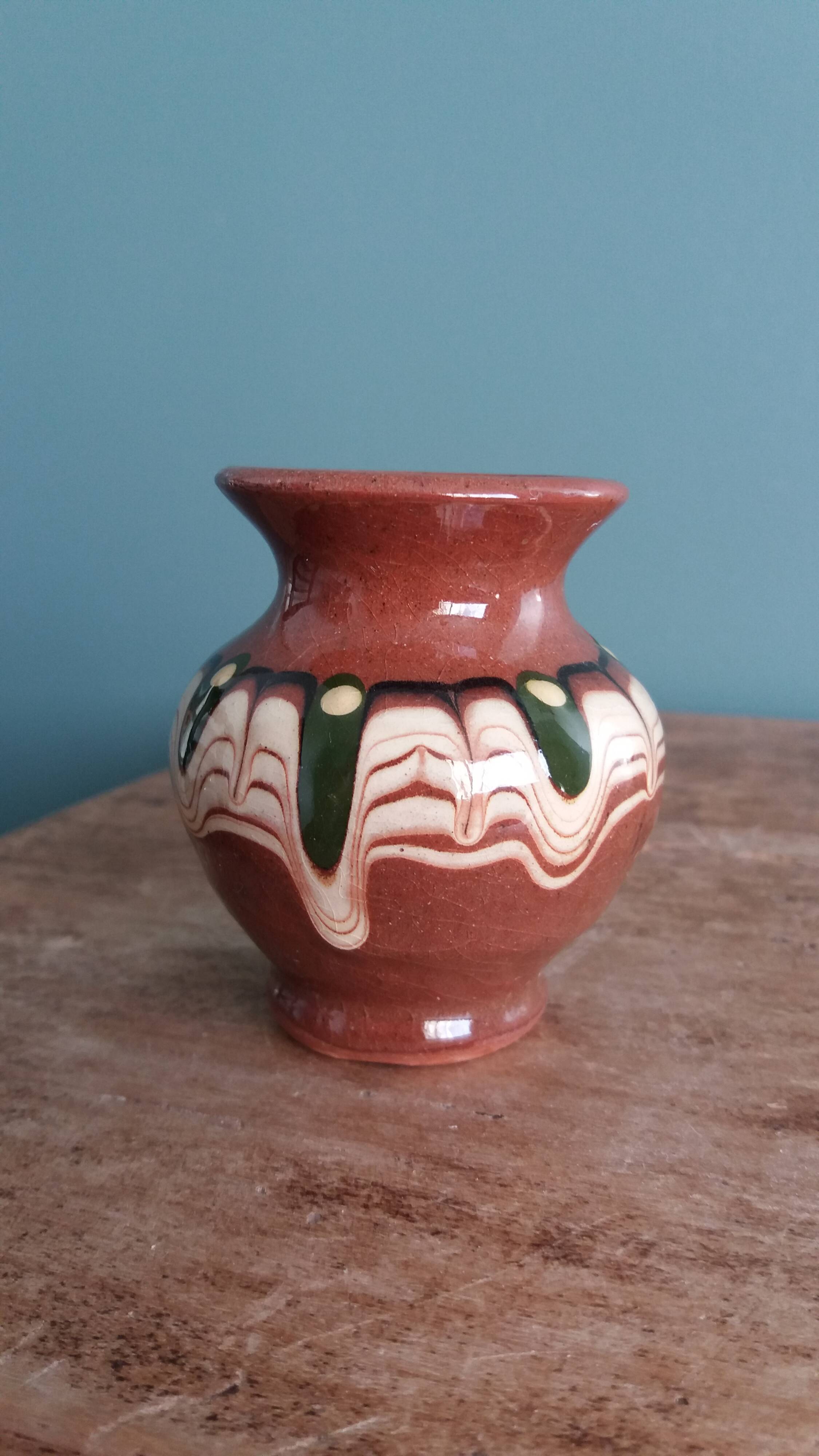 Troyan vase in ceramic Bulgaria Balkans
