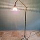 Lampadaire articulé, pied tripode, Mid-century, France, 1950