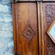 Old wall coat rack