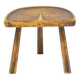 Rustic French tripod stool