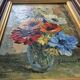 Original oil – Flower bouquet signed, Guido Hanset (1910-1992)