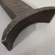 Brutalist Sculptural Iron Candleholder, 1960s