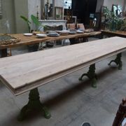 19th century wooden counter
