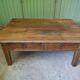 Old solid wood table