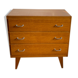 Chest of drawers 3 drawers compass feet