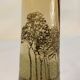 Acid-engraved glass soliflore vase signed Legras - Art Nouveau