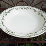Hollow round dish Badonviller model Champagne