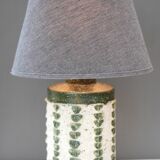 Scandinavian Pottery Table Lamp by Thomas Hellström for Nittsjö, Sweden