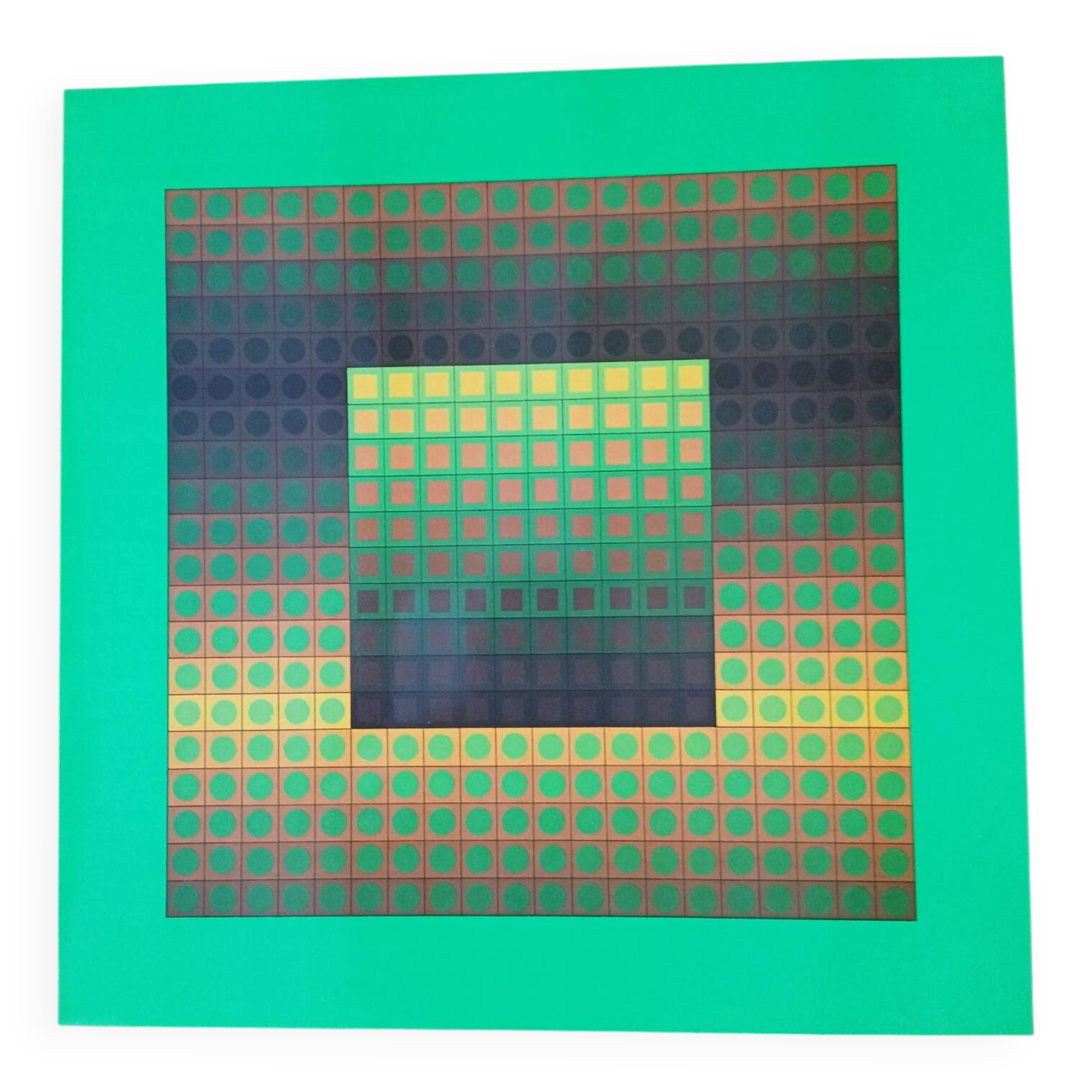Victor Vasarely Sérigraphie op art Éditions du Griffon
