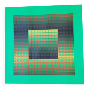 Victor Vasarely Sérigraphie op art Éditions du Griffon