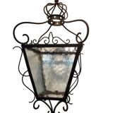 Wrought iron lantern