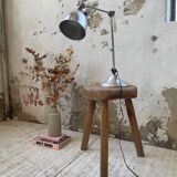 Artisanal bohemian chrome lamp