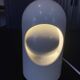 Lampe éclipse à poser de table bureau Selene ABM rotative Space Age vintage