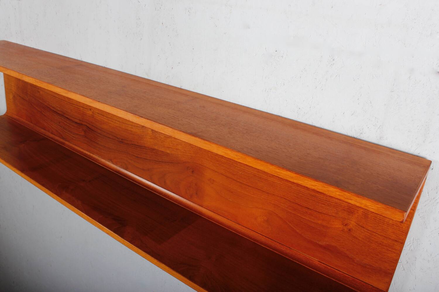 Dänisches Teak Wandregal Pedersen & Hansen 60er 70er Vintage