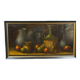 Large panoramic painting "Still Life in Chiaroscuro" – Oil on canvas