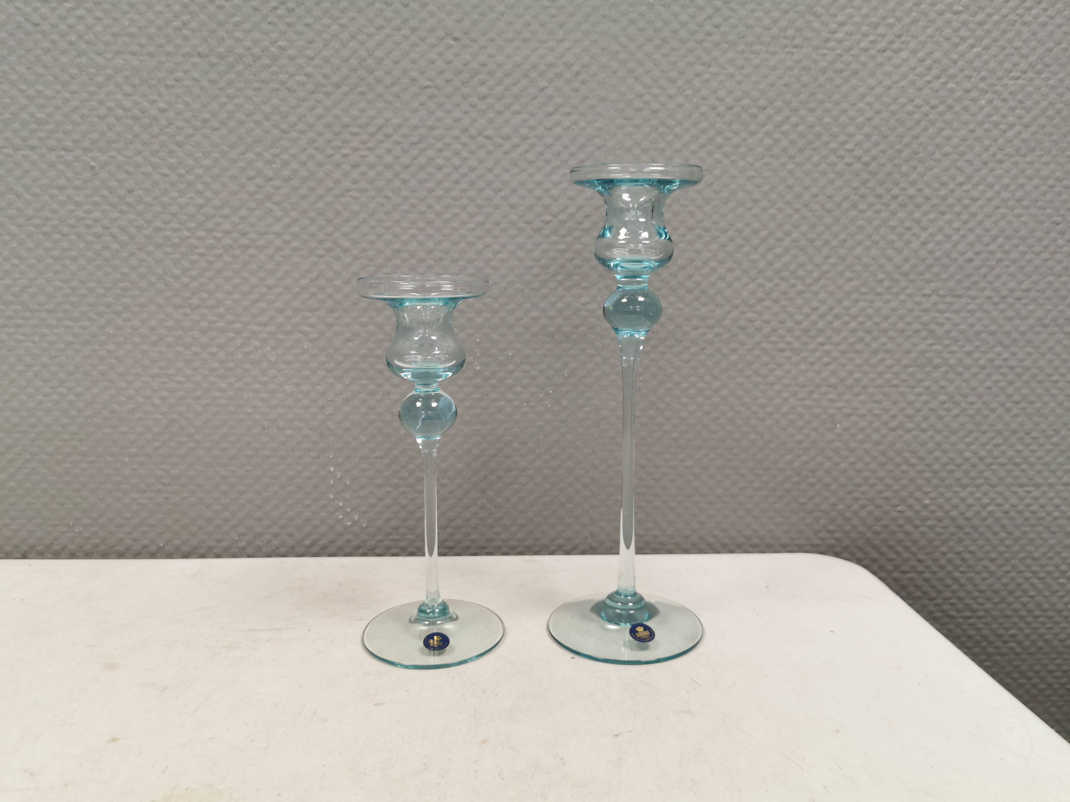 A set of CASSIOPEIA candlesticks, 1980s Denmark