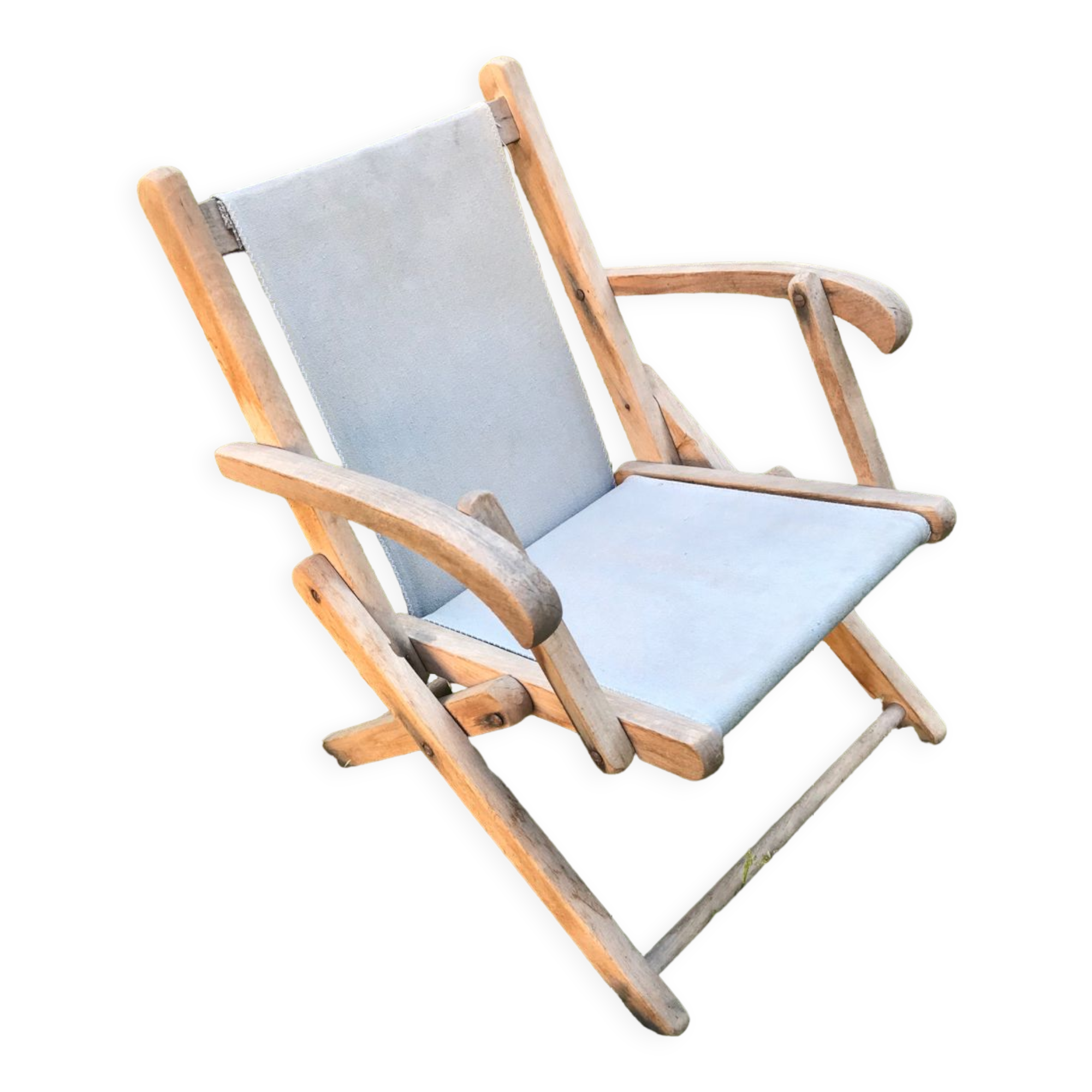 Folding vintage garden chair