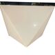 White Acrylic Flushmount from Zonca, Italy, 1980s