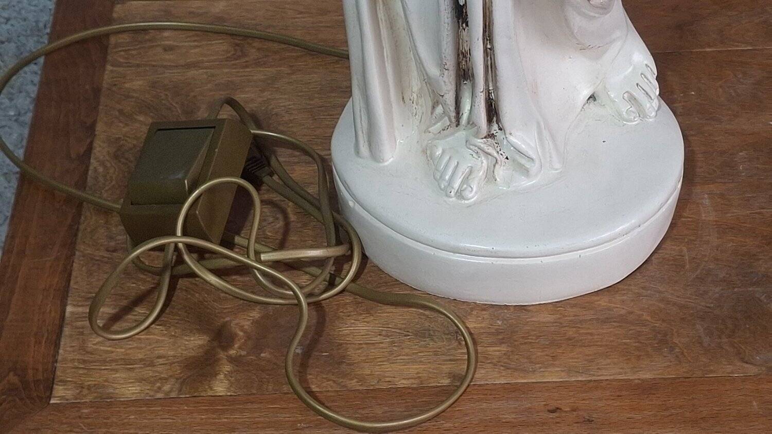 Large lamp 108 cm hebe greek goddess 1960s