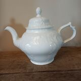 White porcelain teapot brand Rosenthal