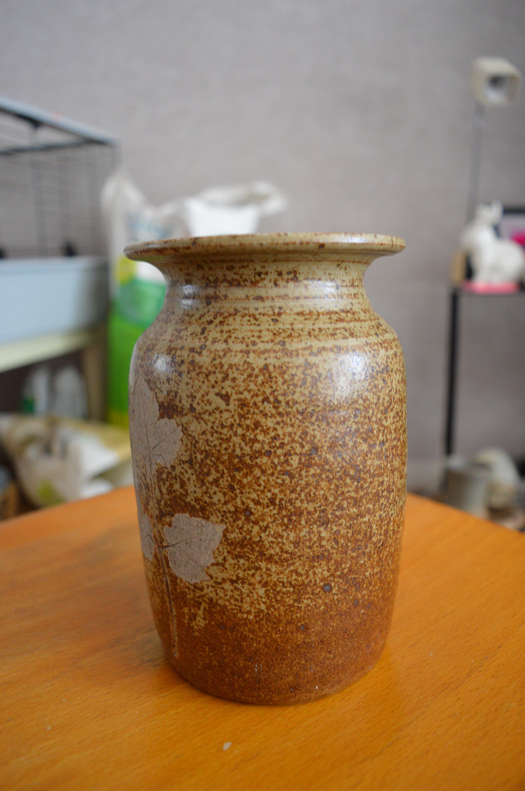 Vase en grès par Alain Blanchard