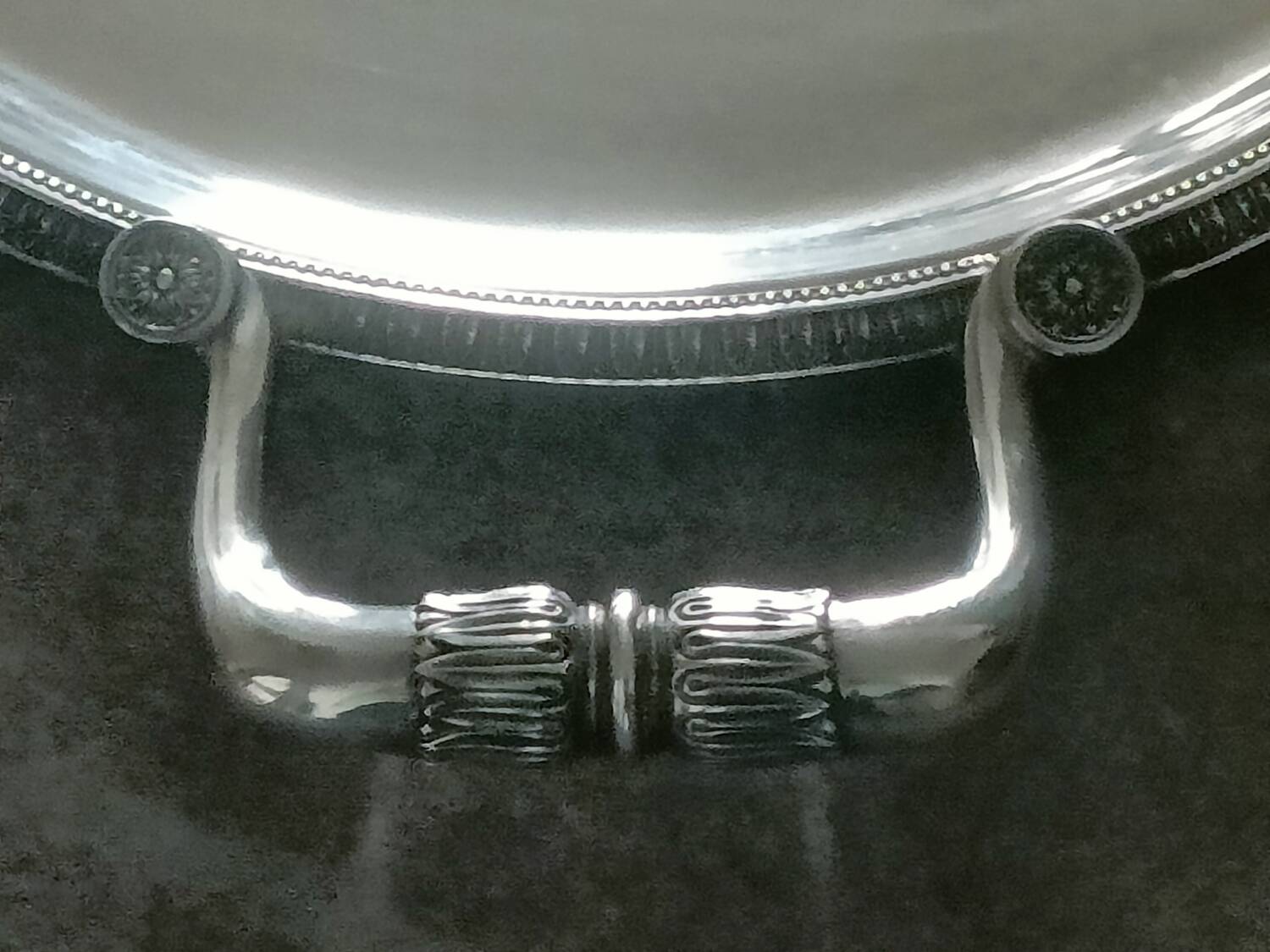 Large Christofle Malmaison tray