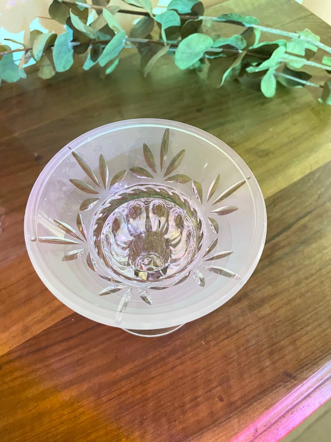 Arques crystal candle holder