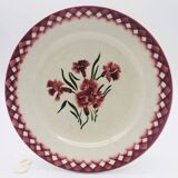 6 Sarreguemines flat plates “Mignardise” model