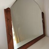 Vintage beveled mirror