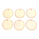 Lot de 6 assiettes à desserts ou fromages siglées Citroën - MS3.5