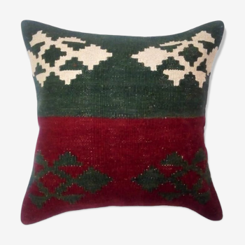 Coussin kilim d'origine iranienne 50x50cm