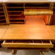 Bureau cabinet pliant "Magic Box" Mummenthaler & Meier du milieu du siècle - sw