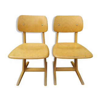 Set of 2 children's chairs Casala - vintage - small model