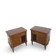 Pair of Italian bedside tables from the mid-20th century.