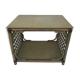 Wicker rattan coffee table 60s-70s