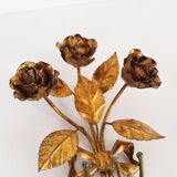 Set of 2 Original 1950's Italian gilt Toleware coat hangers