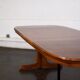 Teak dining table with 4 extensions