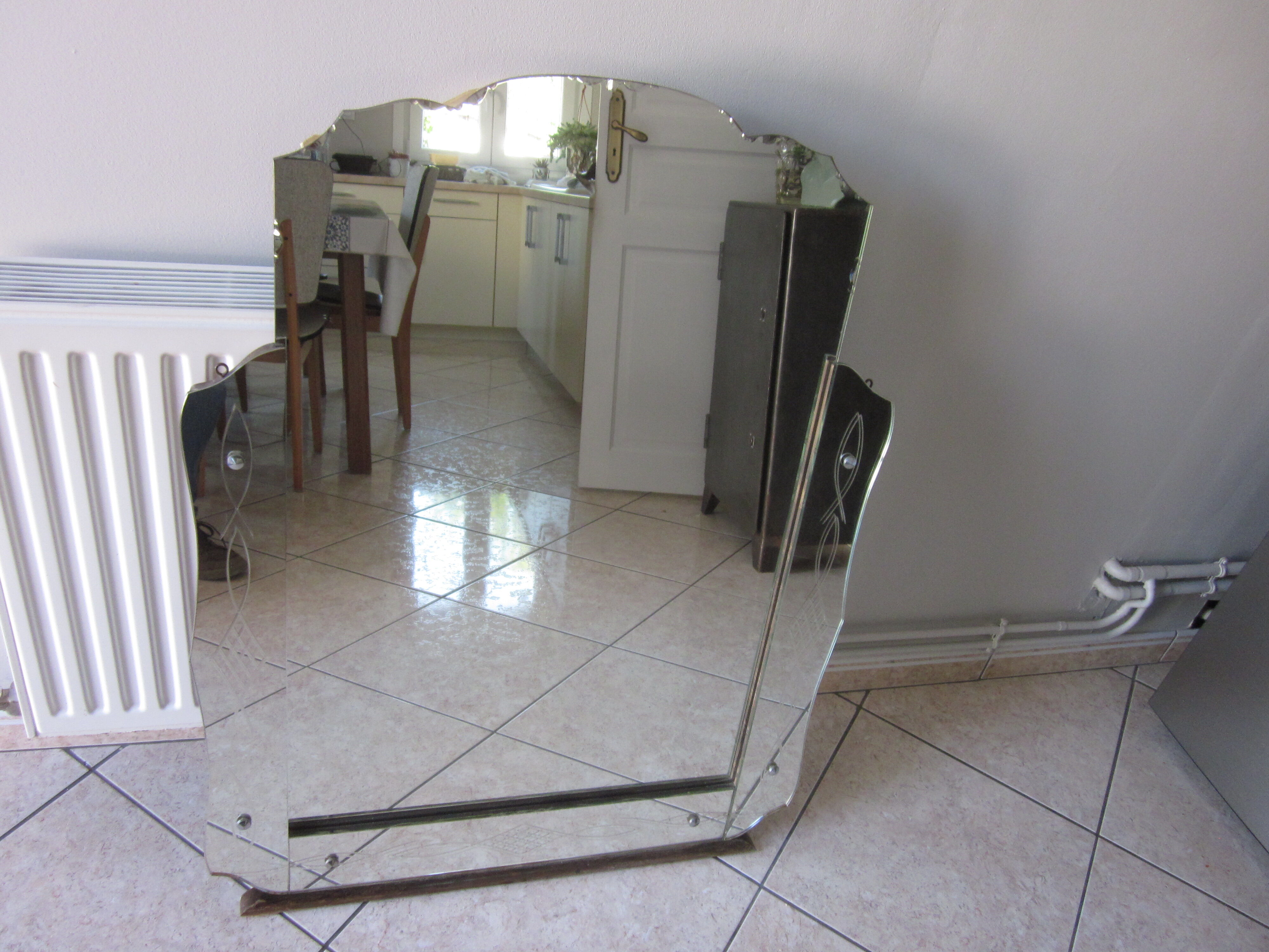 Miroir des années 50 - 102x78cm