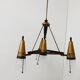Mid century chandelier by Oscar Torlasco, 1950s